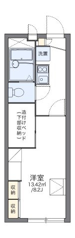 レオパレス大高南の間取り
