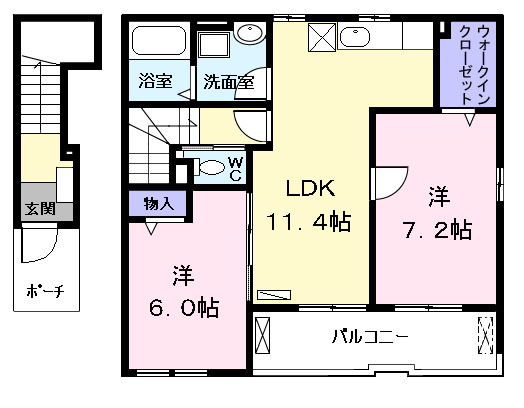 グレース小碓の間取り