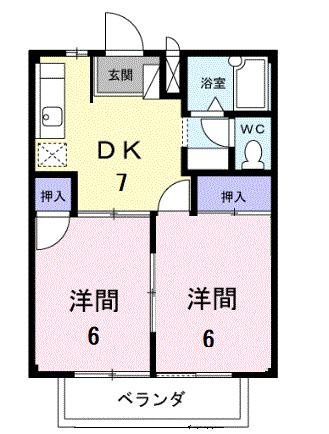 パークサイド泉の間取り