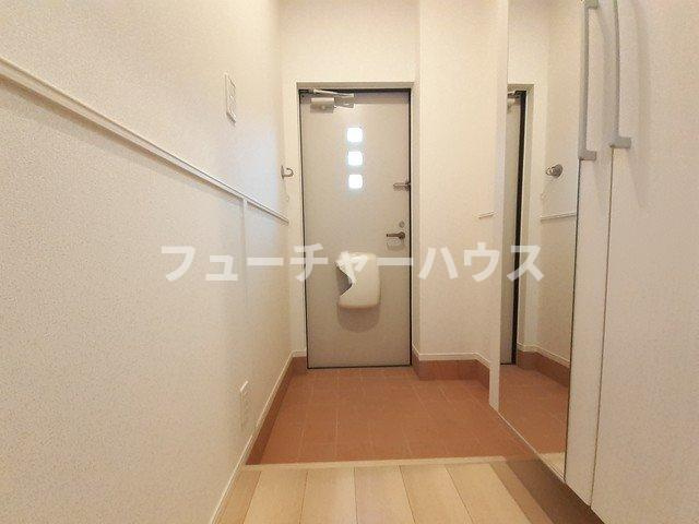 レジデンスヒルＮⅩの玄関