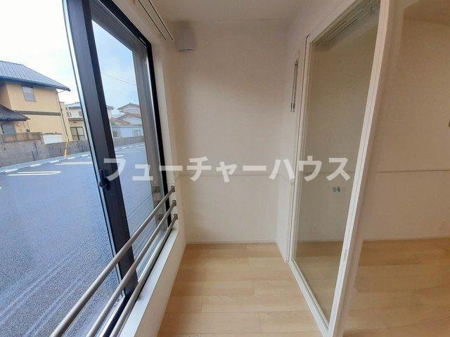 レジデンスヒルＮⅩのバルコニー