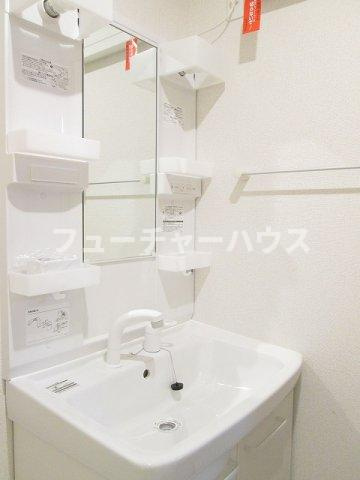 スプリングベルの洗面所