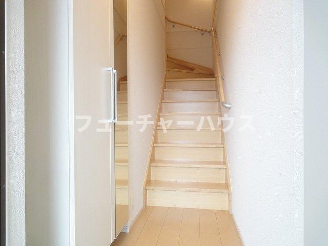 クオーレ　ピアッツァの玄関