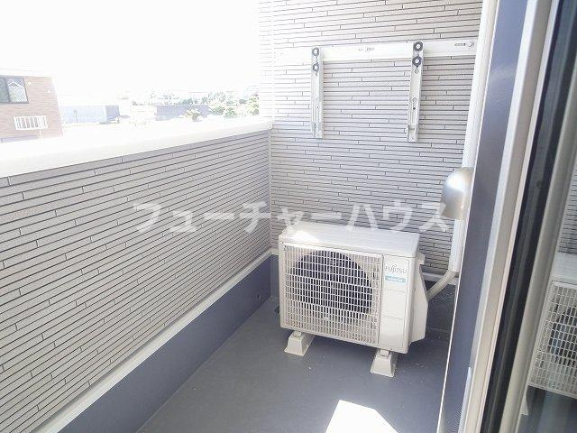 アイリスブルーム　Ｄのバルコニー