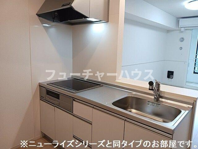 北斗ハイツⅡ・Ｎのキッチン