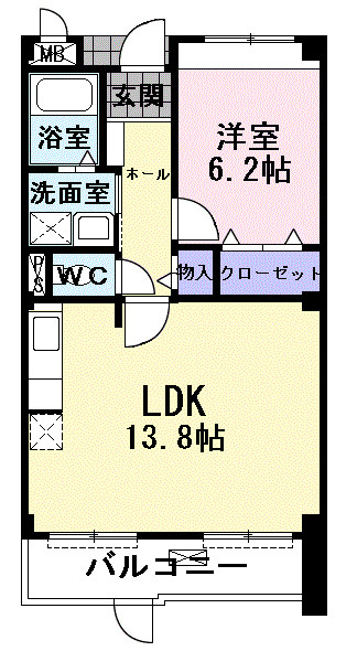 ファリアージュⅡの間取り