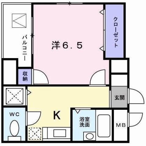 コンフォート　橋本の間取り