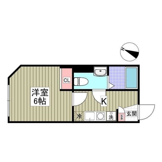 Kensington Houseの間取り