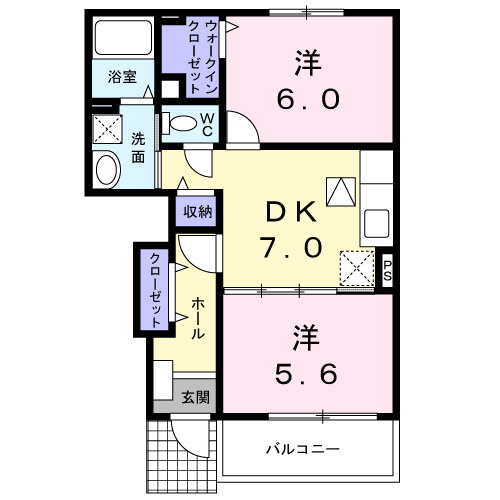 メイクロードの間取り