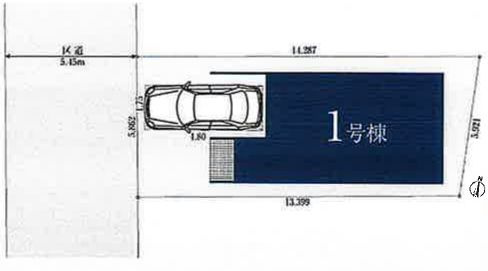 江戸川区南小岩4丁目新築分譲住宅の区画図|区画図