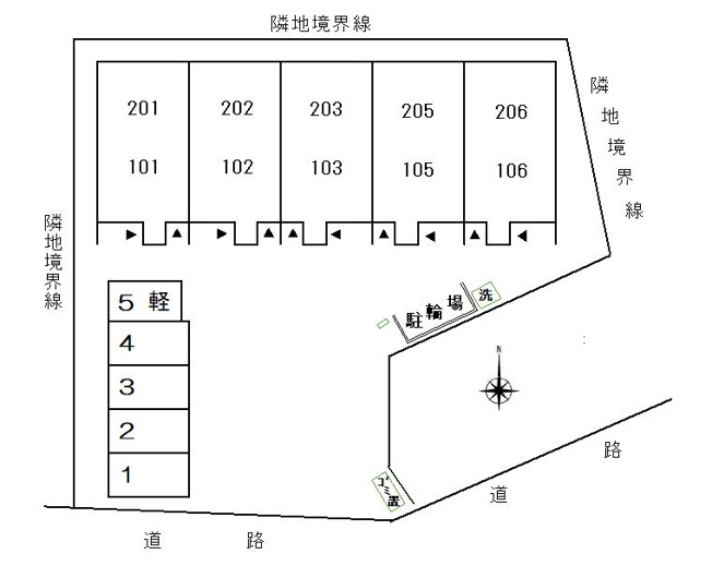 【駐車場】 | グラン　ブレス