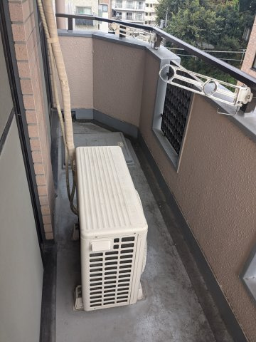 文京区本駒込５丁目の賃貸マンションのバルコニー|落ち着いた時間を過ごせるバルコニーです