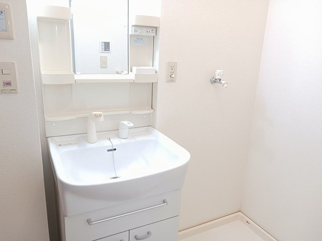 グランデールの洗面所|忙しい朝には欠かせない洗面所です