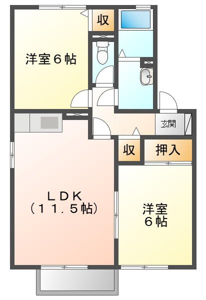 パークサイドの間取り