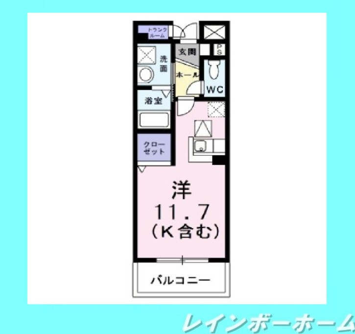 【仲介手数料：50％OFF】対象物件！の間取り
