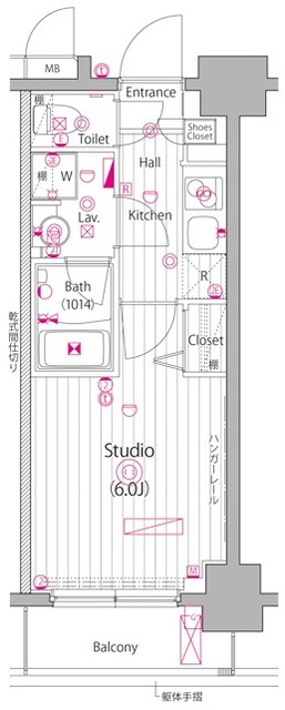 ガーラ・グランディ池袋の間取り|間取り