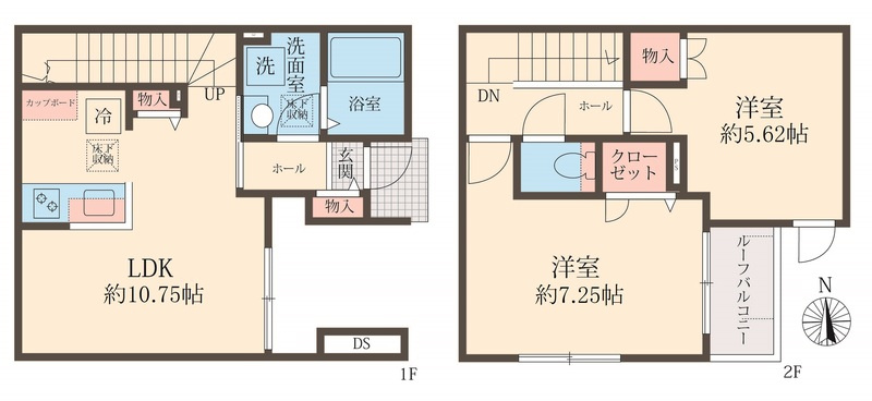 モンシャンの間取り
