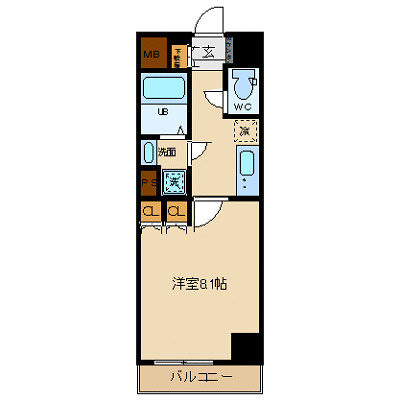 プレール・ドゥーク東陽町の間取り