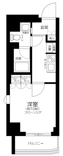 Ｌｉｖｅ　Ｃａｓａ両国Ⅱの間取り