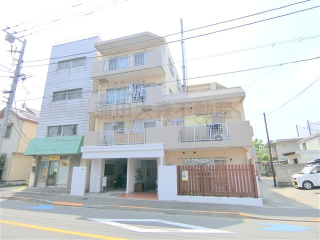 サンテラス藤の外観|RC鉄筋コンクリート造地上4階建て総戸数24戸2K~2LDKファミリータイプの人気賃貸マンション