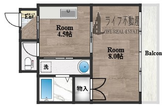 Perle charmanteの間取り