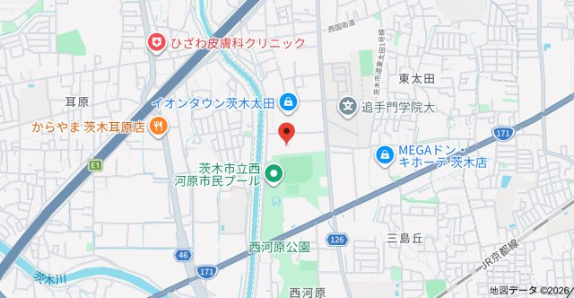 茨木ICOCITY WestCourtの地図