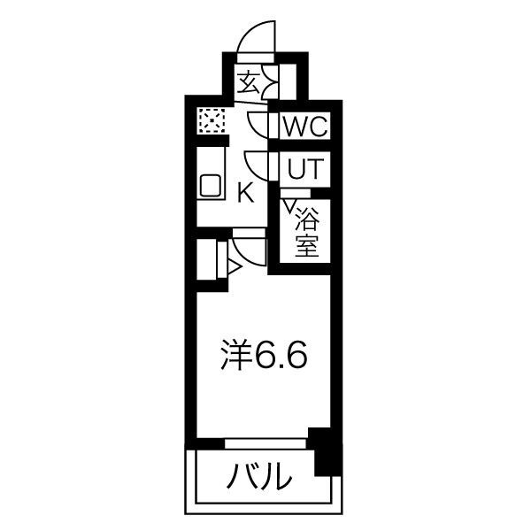 ファステート京都西院パールの間取り