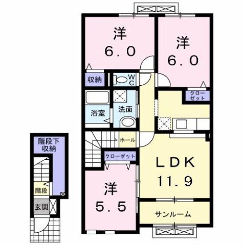 サンリットの間取り
