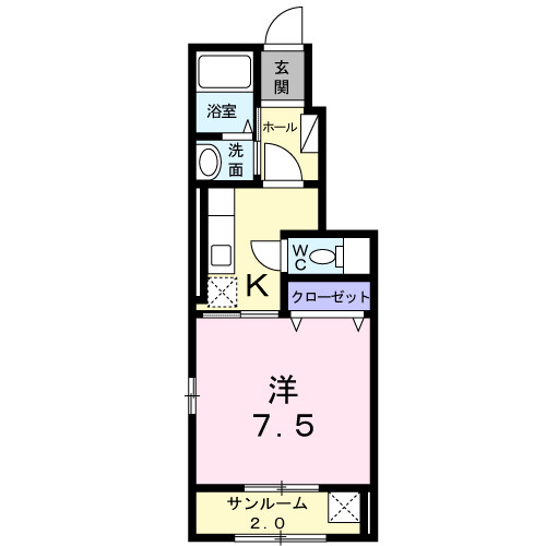 プリムローズの間取り