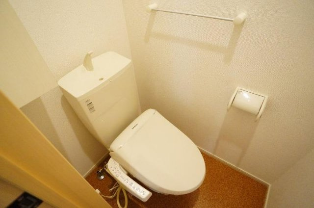 ボヌール・フラグランスＣのトイレ|トイレもきれいです