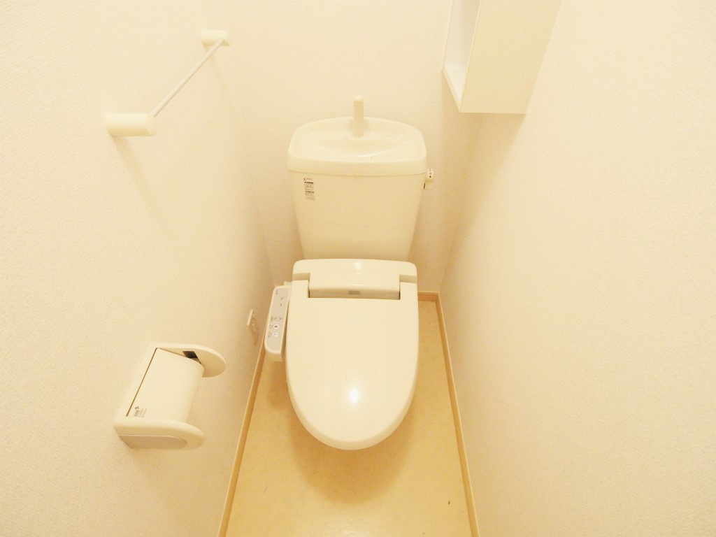 ヴィラ ソレイユのトイレ