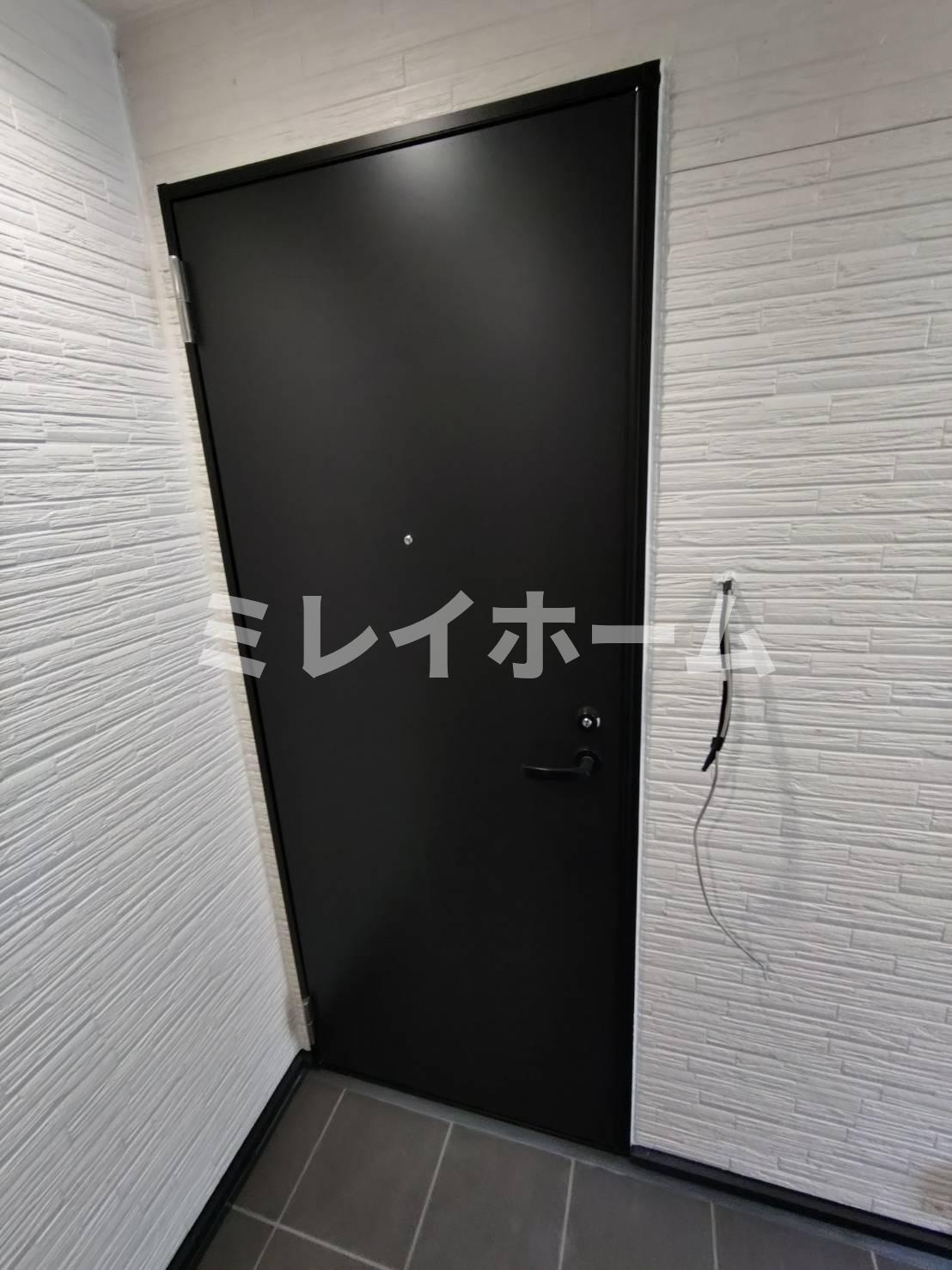 仮称)矢口渡新築の玄関