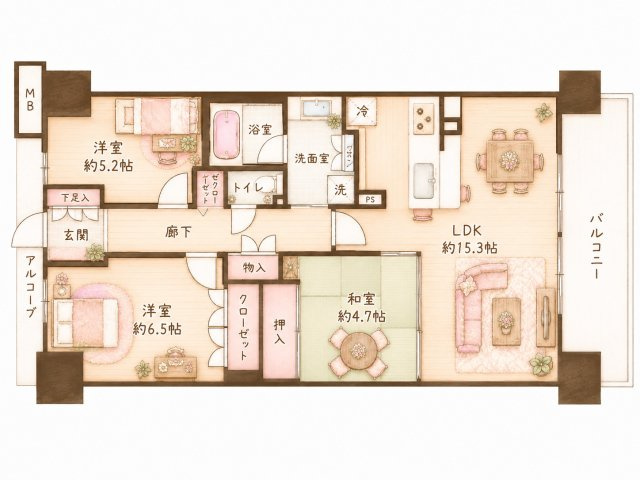ファインシティ枚方の間取り|間取り図はいかがですか？ご希望を叶える間取りですか？リビングの広さは？水回りの位置は？カウンターキッチン？など色々な情報が集約されています。弊社ではリフォームなどのご相談も承っております。