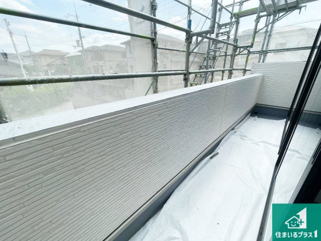 神戸市北区鹿の子台北町　新築一戸建てのバルコニー|日当たりのよいバルコニー！お部屋が開放的に！