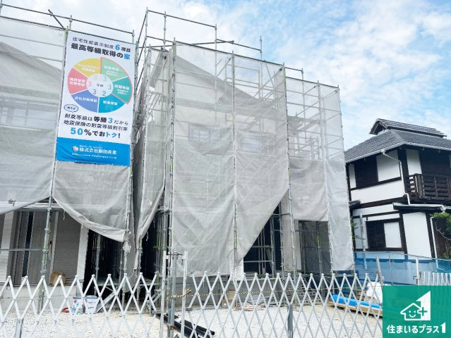 神戸市北区鹿の子台北町　新築一戸建ての外観|安心の10年保証！外観を美しく保ち、雨水で汚れを落とします！気になることがありましたら、お気軽にお問い合わせください！