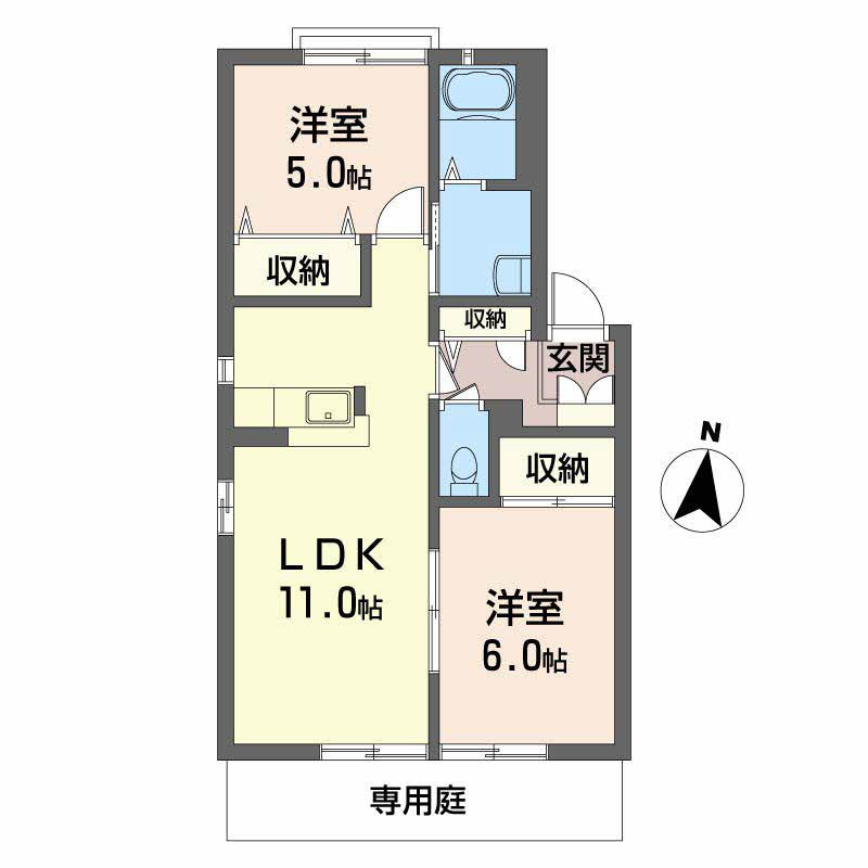 シャーメゾン光田　 の間取り