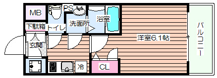 【間取り】 | エスリード梅田グランノース