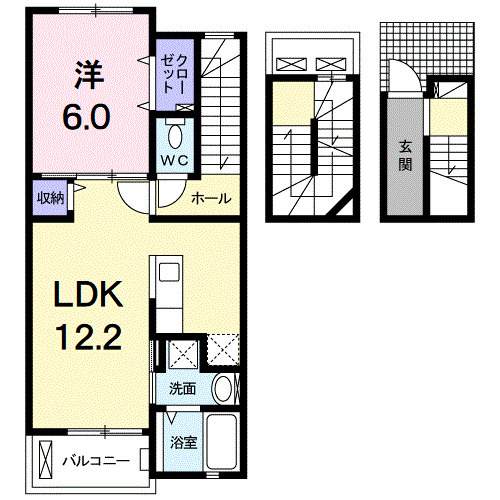 フレーズ東山の間取り