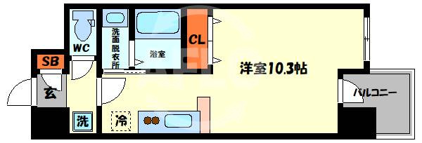 エグゼリエみなと通りの間取り|エグゼリエみなと通り　間取り