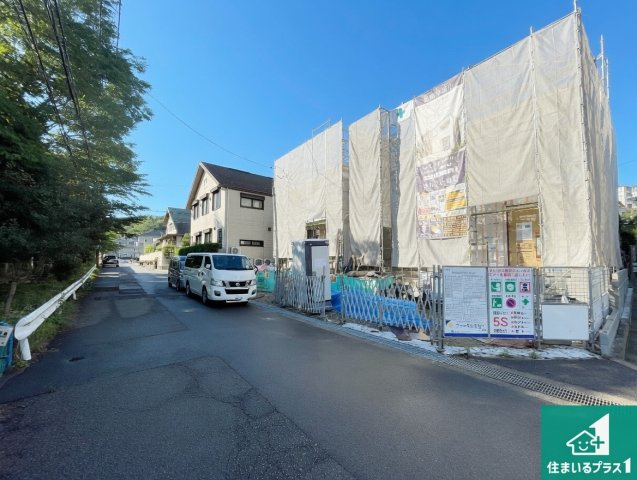 神戸市北区君影町　第7期　新築一戸建ての前面道路含む現地写真|周辺は落ち着いた街並みの住宅地！子育てがしやすい住環境です！まだ未完成ですが、現地でしかわからない事もございます。是非一度ご覧ください。
