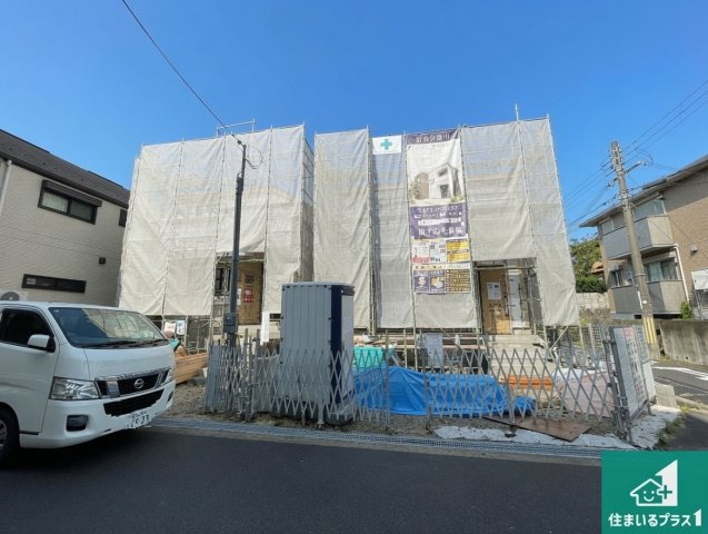 神戸市北区君影町　第7期　新築一戸建ての外観|周辺は落ち着いた街並みの住宅地！子育てがしやすい住環境です！まだ未完成ですが、現地でしかわからない事もございます。是非一度ご覧ください。