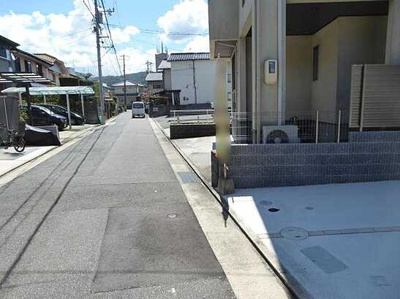 【前面道路含む現地写真】 | 広島市安佐北区口田４丁目No.2 翠光台