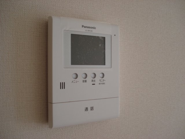 シャン　ドゥ　フルールのセキュリティ|カメラ付インターホン