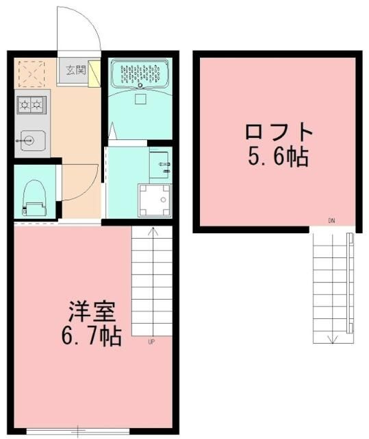 サニーヴェールの間取り