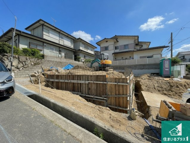 神戸市北区君影町　第2期　新築一戸建ての外観|現在の進捗状況です！順調に作業進行中、完成が待ち遠しいです！詳細の間取り等、お気軽にお問い合わせください！