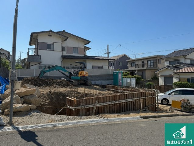 神戸市北区君影町　第2期　新築一戸建ての外観|周辺は落ち着いた街並みの住宅地！子育てがしやすい住環境です！まだ未完成ですが、現地でしかわからない事もございます。是非一度ご覧ください。