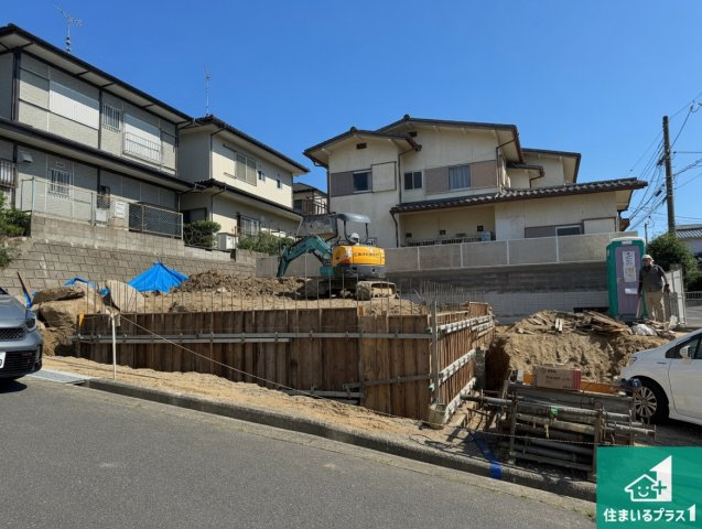 神戸市北区君影町　第2期　新築一戸建ての外観|現在の進捗状況です！順調に作業進行中、完成が待ち遠しいです！詳細の間取り等、お気軽にお問い合わせください！