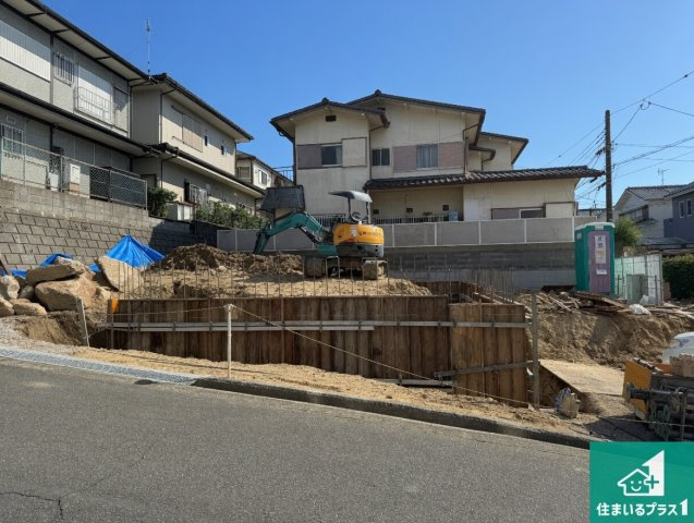 神戸市北区君影町　第2期　新築一戸建ての外観|現在の進捗状況です！順調に作業進行中、完成が待ち遠しいです！詳細の間取り等、お気軽にお問い合わせください！