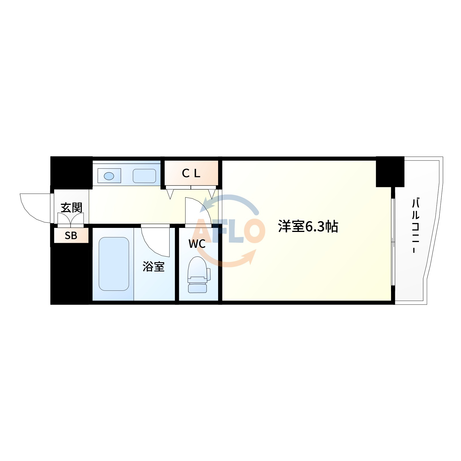 シンセリティ野中の間取り|シンセリティ野中　間取り