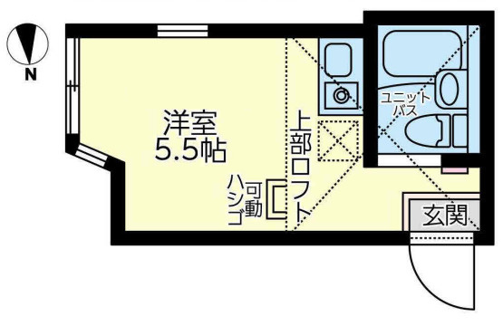 ユナイト藤崎ビッシーガの杜の間取り